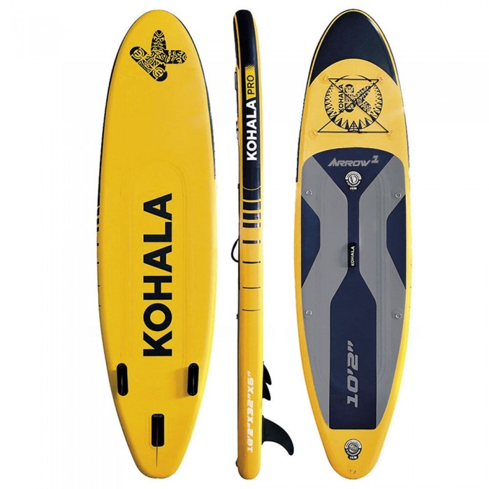 [해외]KOHALA 풍선 패들 서핑 세트 Arrow 1 10´2´´ 14138119701 Yellow