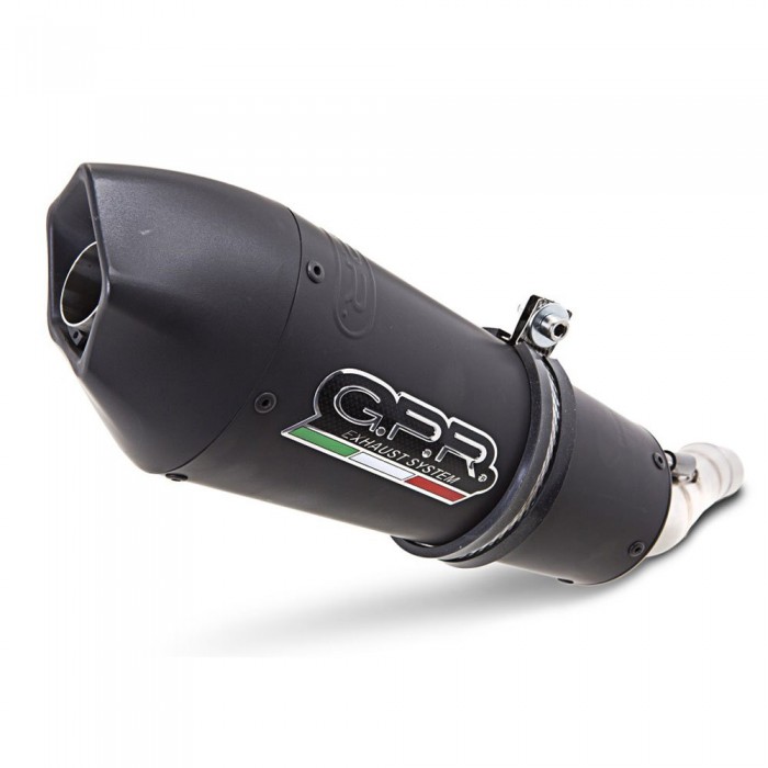 [해외]GPR EXHAUST SYSTEMS GPE Anniversary 티타늄 미드 라인 시스템 멀티스트라다 1200 10-14 CAT 승인 머플러 9138138137 Matt Black / Matt Black