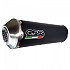 [해외]GPR EXHAUST SYSTEMS Evo4 Road Sportcity 200 05-07 인증된 슬립온 머플러 9138138748 Matt Black / Silver