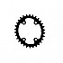 [해외]ROTOR Q Ring Shimano GRX 80 BCD 타원형 체인링 1138135012 Inner Black