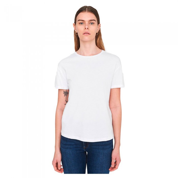 [해외]NOISY MAY Brandy BG 반팔 티셔츠 138095074 Bright White