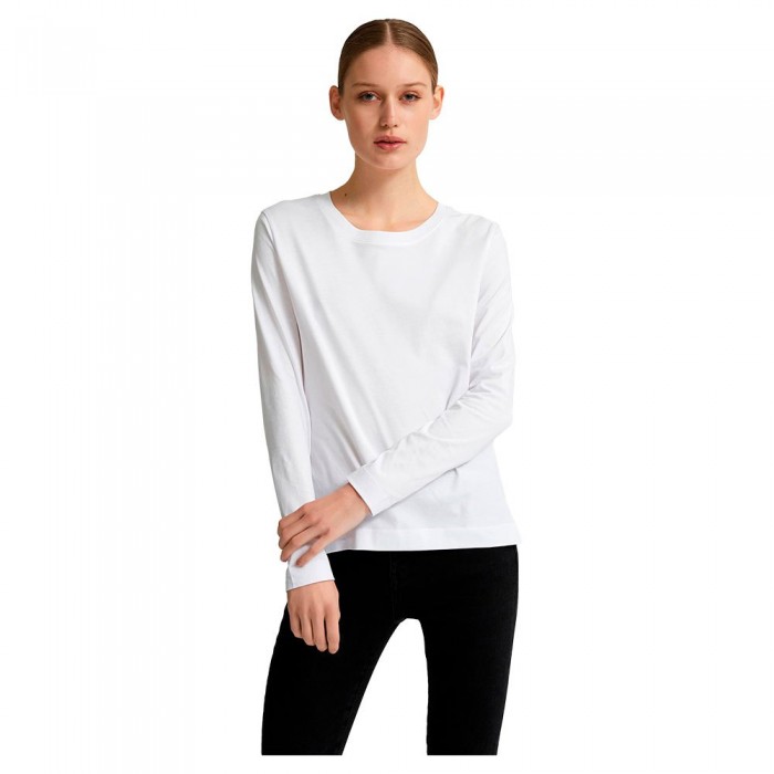 [해외]SELECTED Standard 긴팔 티셔츠 138099577 Bright White