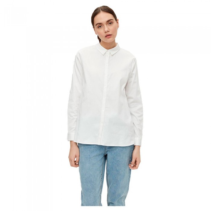 [해외]오브젝트 Roxa 긴팔 루즈한 셔츠 138118124 White