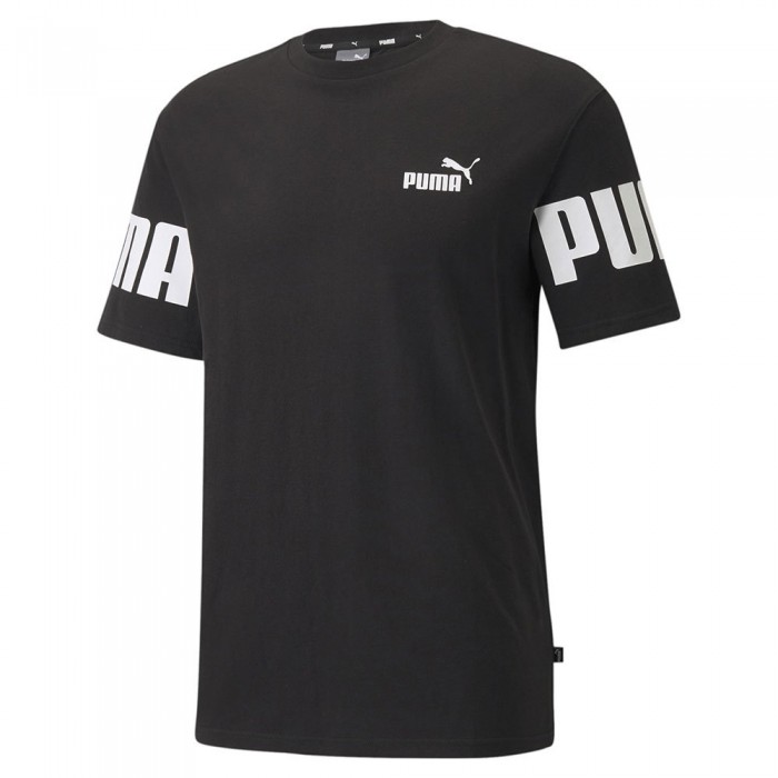 [해외]푸마 파워 Colorblock 반팔 티셔츠 138053764 Puma Black