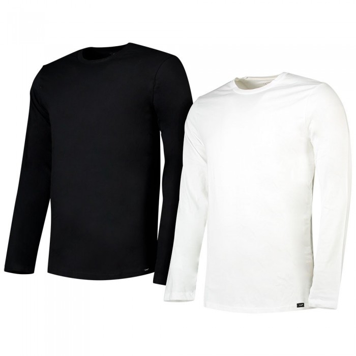 [해외]LEE 긴팔 티셔츠 2 단위 138129384 Black White