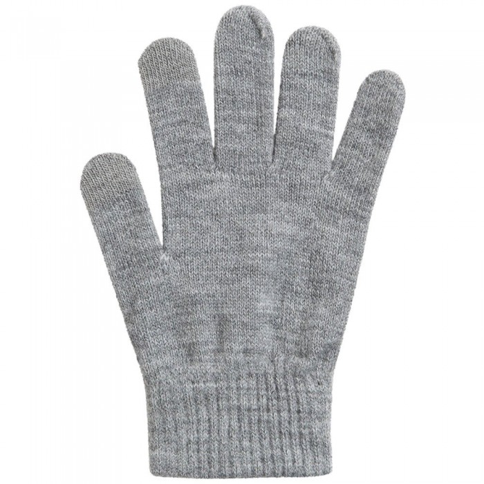 [해외]PIECES New Buddy Smart Gloves Light Grey Melange