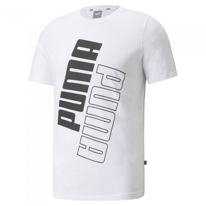 [해외]푸마 파워 로고 반팔 티셔츠 138053718 Puma White