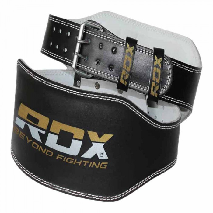 [해외]RDX SPORTS Belt 6´´ Leather 7136381267 Black / Gold