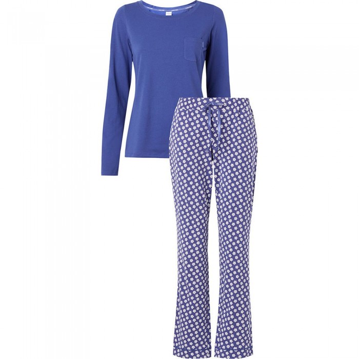 [해외]캘빈클라인 언더웨어 Long Sleeve Set Pyjama Dreamy Star / Soft Grape