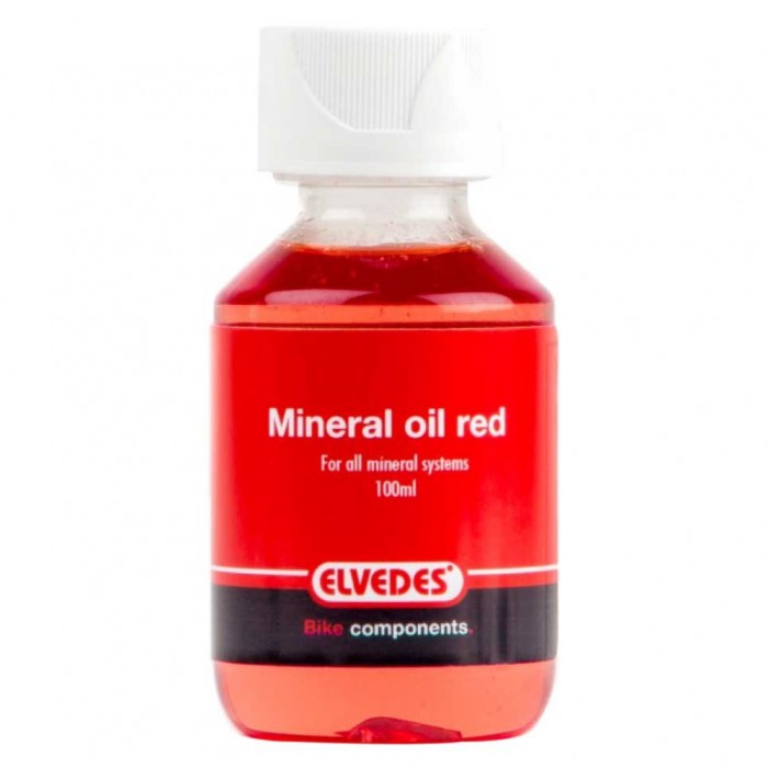 [해외]ELVEDES 오일 레드 Mineral 100ml ~을위한 유압 브레이크 1138216070 Red
