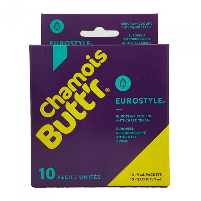 [해외]CHAMOIS BUTT´R 크림 Eurostyle Anti-Chafe 9ml X 10 Units 6137457808 Lila