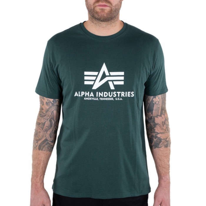 [해외]알파 인더스트리 Basic 반팔 티셔츠 138019518 Navy Green
