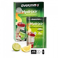 [해외]OVERSTIMS 항산화제 Hydrixir 15 단위 레몬 그리고 그린 레몬 1138006546 Green