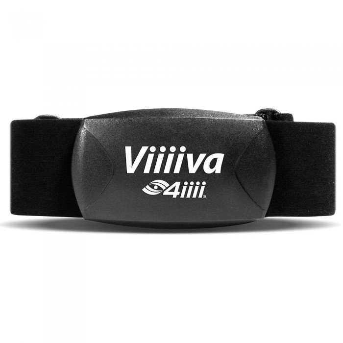 [해외]4iiii Viiiiva ANT+/Bluetooth 심박 센서 4136796540 Black