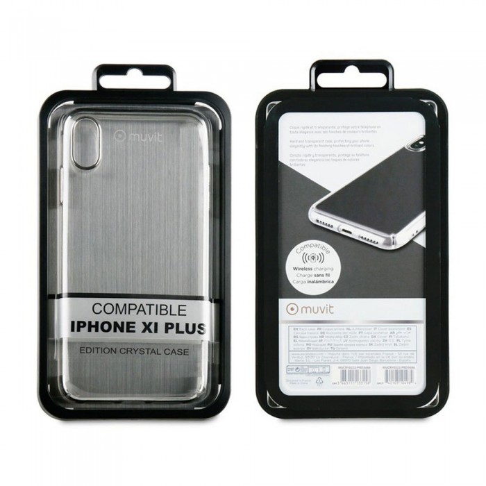 [해외]MUVIT 덮개 Cristal Case IPhone XS Max 137552927 Silver