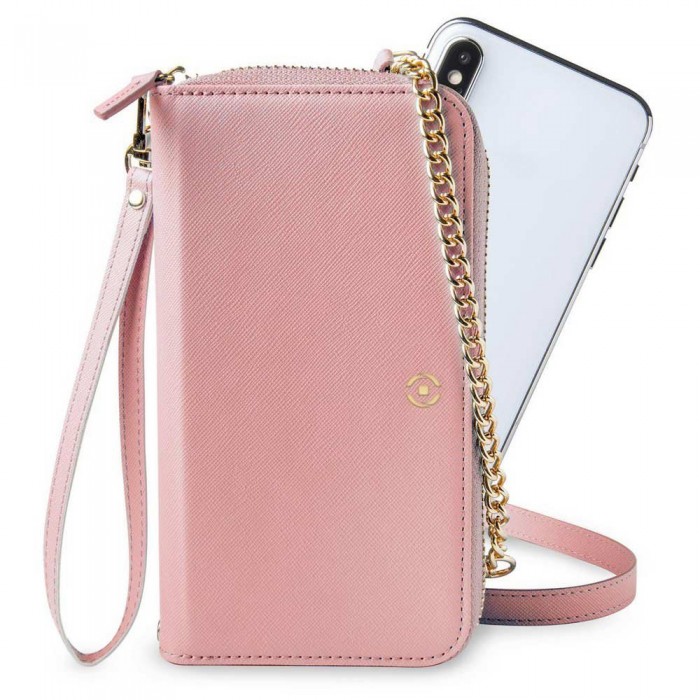 [해외]CELLY 덮개 Venere Universal Smartphone Wallet Clutch 137919294 Pink