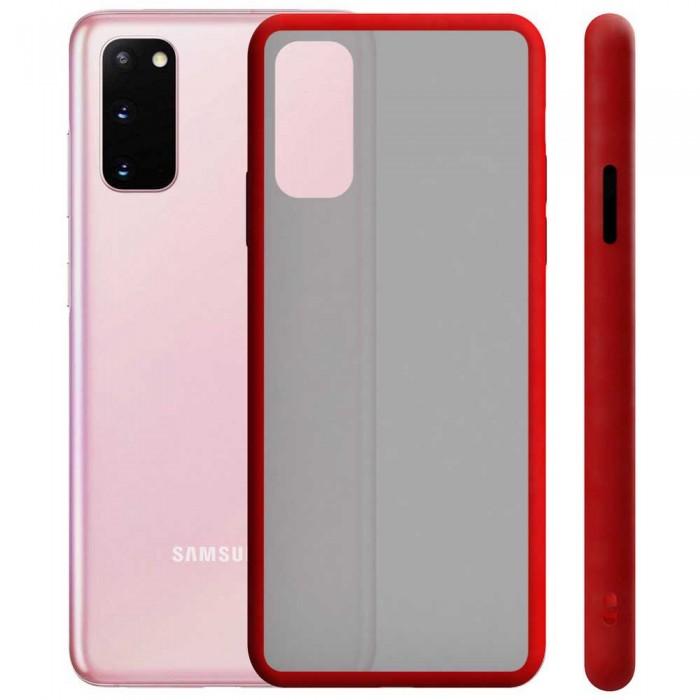 [해외]KSIX 실리콘 커버 Samsung Galaxy S20 Duo 소프트 138069809 Red