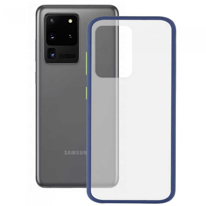 [해외]KSIX 실리콘 커버 Samsung Galaxy S20 Ultra Duo 소프트 138069810 Blue