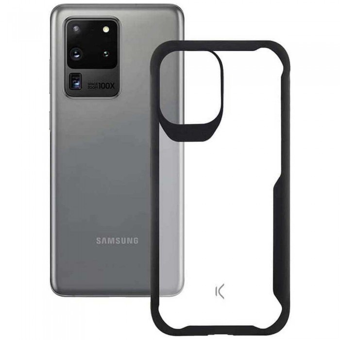 [해외]KSIX 실리콘 커버 Samsung Galaxy S20 Ultra Flex Armor 138069840 Black