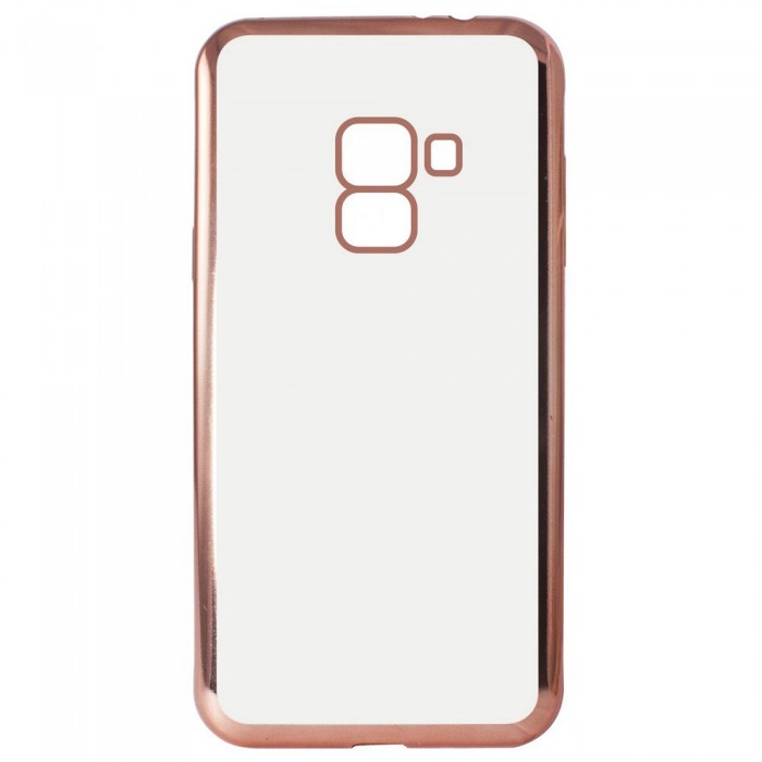 [해외]KSIX 실리콘 커버 Samsung Galaxy A8 2018 138069980 Pink