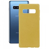 [해외]KSIX 실리콘 커버 Samsung Galaxy S10 Plus 138070040 Yellow