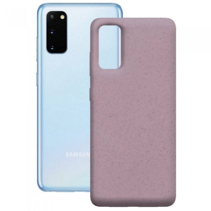 [해외]KSIX 실리콘 커버 Samsung Galaxy S20 Plus 138070049 Pink