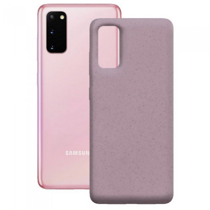[해외]KSIX 실리콘 커버 Samsung Galaxy S20 138070050 Pink