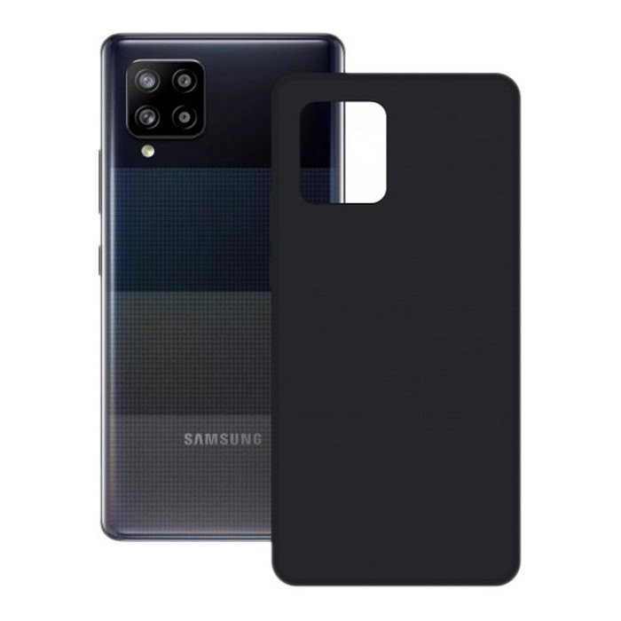 [해외]KSIX 실리콘 커버 Samsung Galaxy A42 138070112 Black