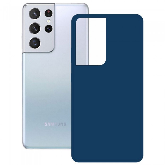[해외]KSIX 실리콘 커버 Samsung Galaxy S21 Ultra 138070922 Blue