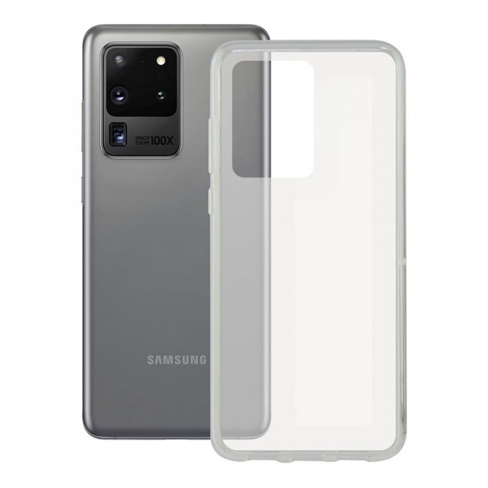 [해외]CONTACT 실리콘 커버 Samsung Galaxy S20 Ultra 138082096 Clear