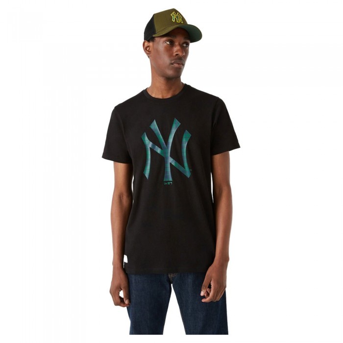 [해외]뉴에라 반팔 티셔츠 Camo Infill MLB New York Yankees 138207413 Black