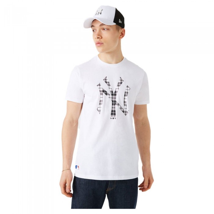 [해외]뉴에라 반팔 티셔츠 Camo Infill MLB New York Yankees 138207414 White / Grey