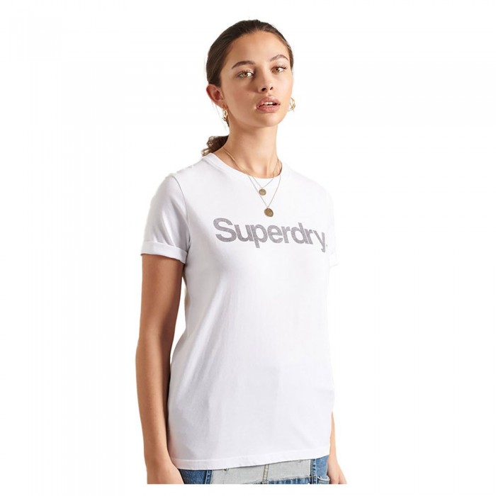 [해외]슈퍼드라이 반팔 티셔츠 Cl 138132715 Brilliant White
