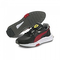 [해외]푸마 SELECT Ferrari Wild Rider 운동화 138052376 Puma Black / Rosso Corsa / Smoked Pearl