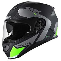[해외]SMK Gullwing Kresto 모듈형 헬멧 9138243892 Black / Grey / Green