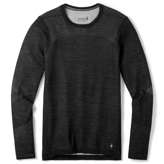 [해외]스마트울 Intraknit Merino 200 Crew 긴팔 베이스 레이어 9137108930 Black / White