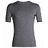 [해외]아이스브레이커 200 Oasis Merino 반팔 베이스 레이어 9137245542 Gritstone Heather