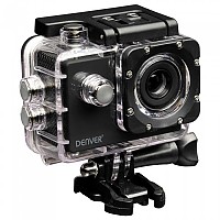 [해외]DENVER 액션 카메라 ACT-320 HD 4138243933 Black / Clear