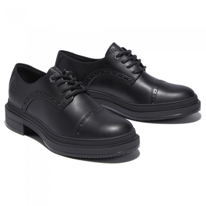 [해외]팀버랜드 Lisbon Lane Brogue Oxford Shoes Jet Black