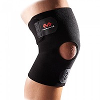 [해외]맥데이비드 무릎 보호대 Knee Wrap/Adjustable With Open Patella 3137100064 Black
