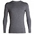 [해외]아이스브레이커 200 Oasis Merino 긴팔 베이스 레이어 3137245543 Gritstone Heather