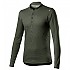 [해외]카스텔리 Tech Henley 긴팔 베이스 레이어 9137972578 Military Green