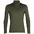 [해외]아이스브레이커 200 Oasis Merino 긴팔 베이스 레이어 9138214773 Loden