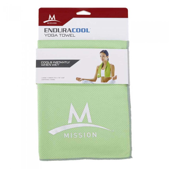 [해외]MISSION 수건 엔듀라cool Yoga L 10136214273 Green Tea