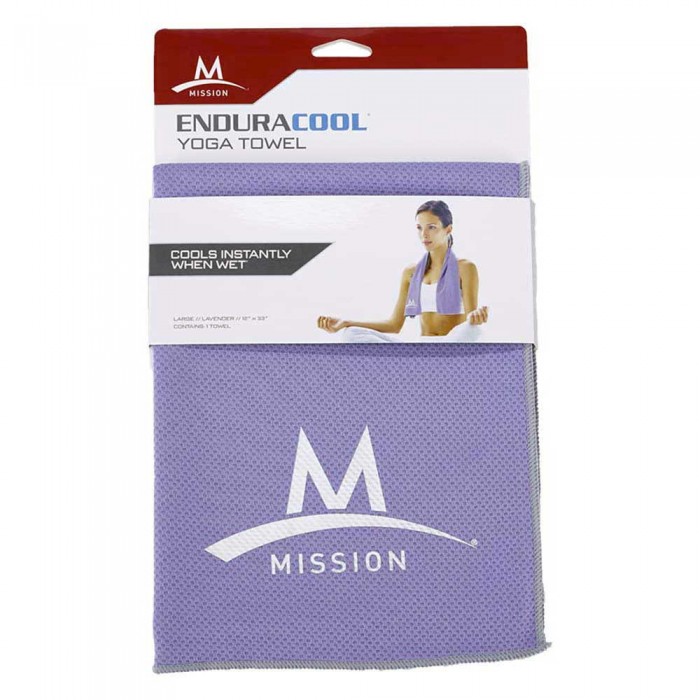 [해외]MISSION 수건 엔듀라cool Yoga L 3136214274 Lavender