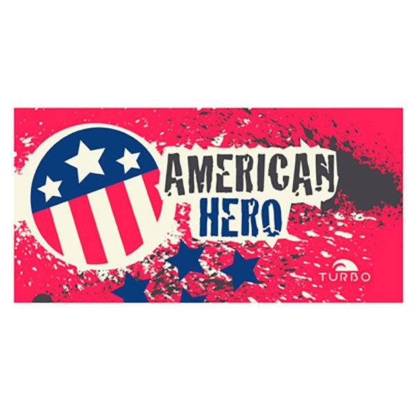 [해외]터보 극세사 수건 American Hero 1213567916 Red