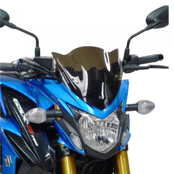 [해외]BULLSTER Suzuki GSX-S750 Racing 앞유리 9137342444 Smoked Black