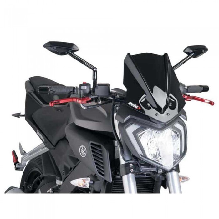 [해외]PUIG 앞유리 Yamaha MT- Carenabris New Generation Sport 125 9138284814 Black