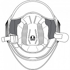 [해외]AGV Orbyt 볼 패드 9137342033 Grey / Black