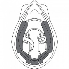 [해외]AGV AX9 볼 패드 9137342071 Neutral